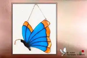 Vitrail Tiffany Grand Papillon