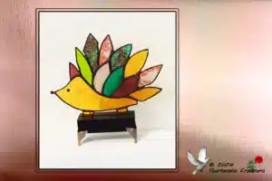 Vitrail Tiffany Hérisson