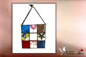 Vitrail Tiffany Tableau Fleurs