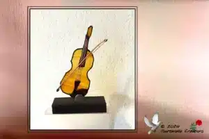 Vitrail Tiffany Violon