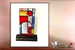 Vitrail Tiffany Vitrail géométrique