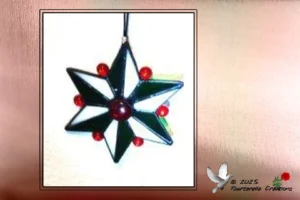 Vitrail Tiffany Etoile de noël