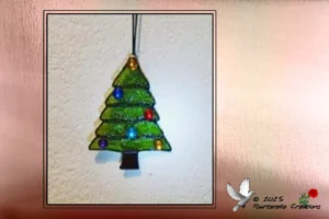 Vitrail Tiffany Sapin de noël 2