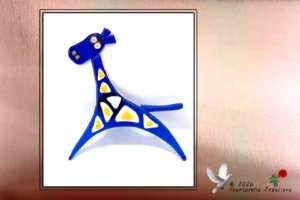 Vitrail Tiffany Magnet girafe